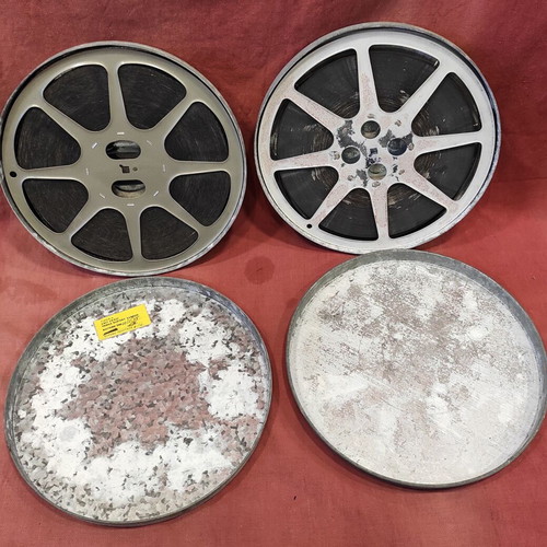 Military film reels used YENED 1975, 2 pieces