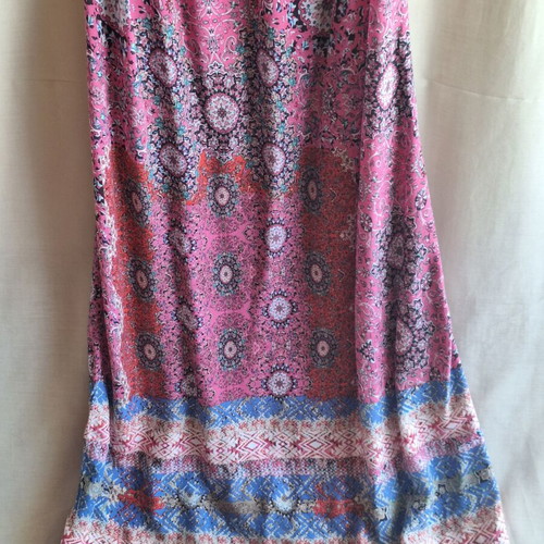 Twenty 29 Strapless Maxi Dress Mandala Summer Rayon S like new