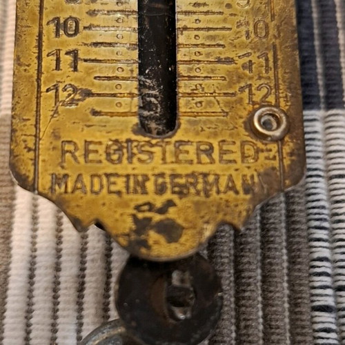 Pocket balance used 12 kg vintage, made in Germany