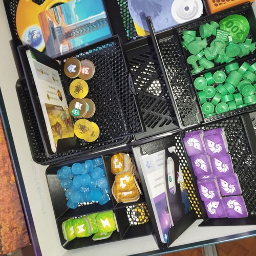 3D Printed Insert for SETI Board Game with Expansion, custom orders