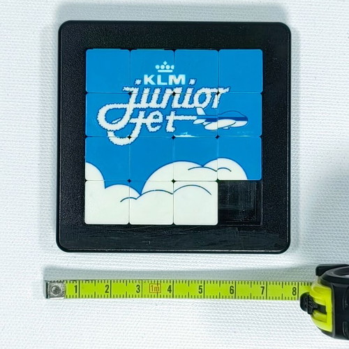 KLM Royal Dutch Airline Mini Puzzle Junior Jet like new