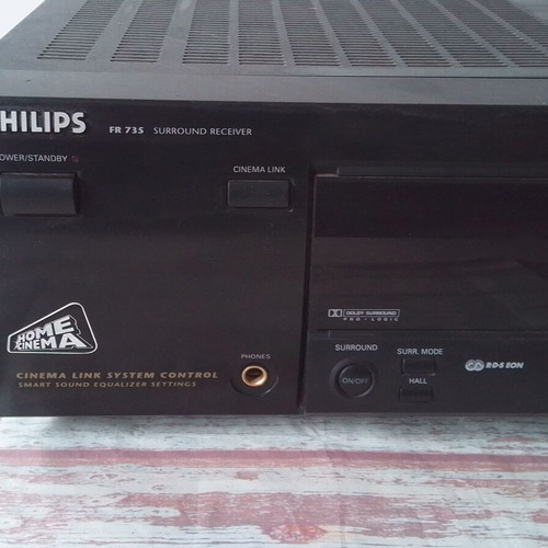 Home Cinema 5.1 Philips FR735/00 used with remote control
