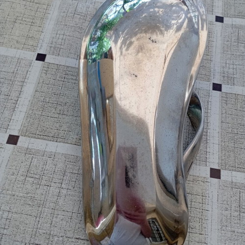 Metal Ashtray Sagionara like new, 230 grams, 21x9x5 cm