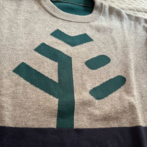 Okaidi boys' gray sweater size 152 cm like new