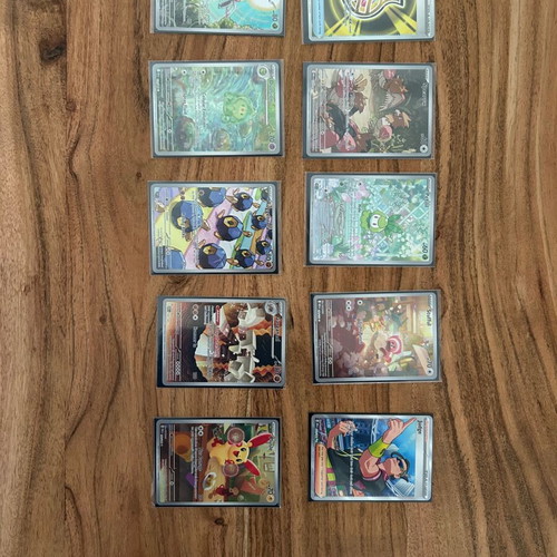 Pokemon cards holo and Reverse Holo set