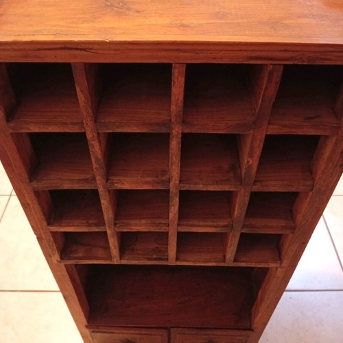 Rustic wine rack 16 slots used