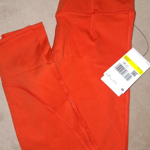Jordan women's long leggings orange new, size S