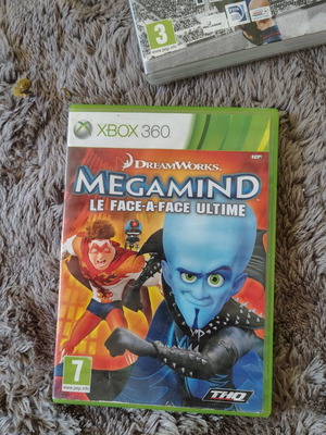 Megamind Ultimate Showdown Xbox 360 game used, complete with manual