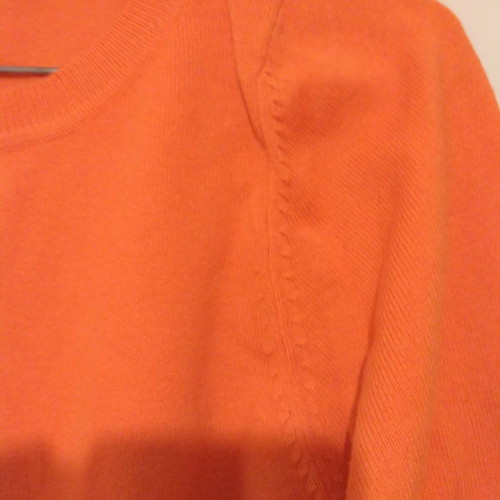Zara women's blouse used, orange, size M