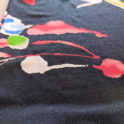Printed blouse short sleeve Medium elastic, like new condition