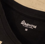 Admiral Black Crop T-shirt like new, size M