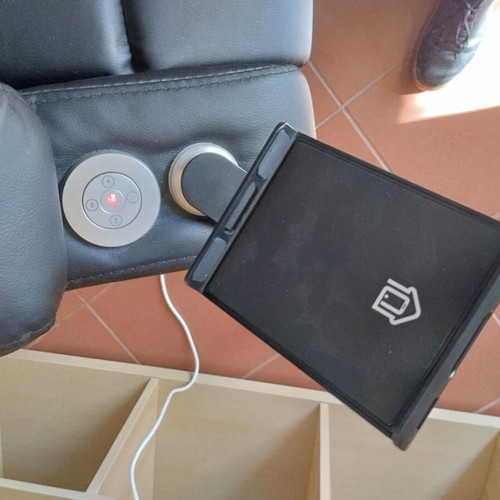 Electric recliner armchair with massage like new