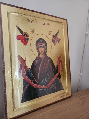 Panagia Icon new, unopened