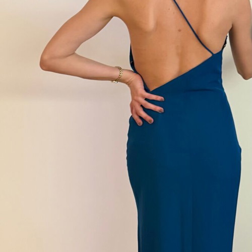 Nash Olivia dress new, size Small, blue