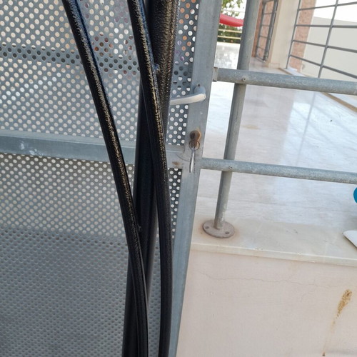 Clothes Stand and Umbrella Holder like new, metal black