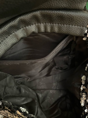 Backpack with sequins like new