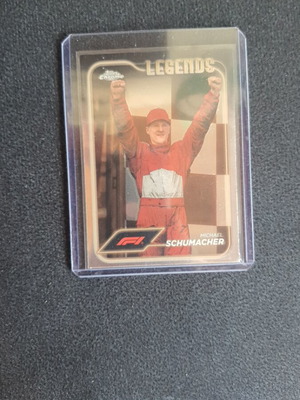 Michael Schumacher κάρτα θρύλος Topps Chrome 2024 σαν καινούργια