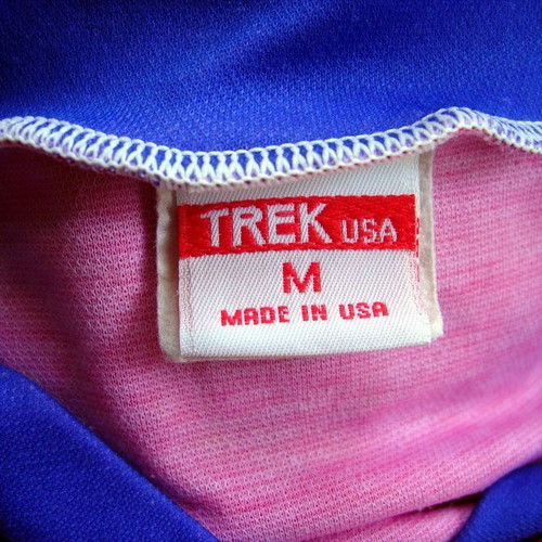 Trek USA Vintage Cycling Jersey Medium Used