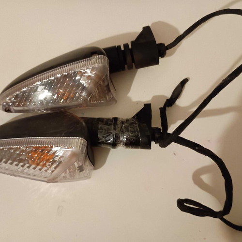 Piaggio motorcycle turn signals used, right and left