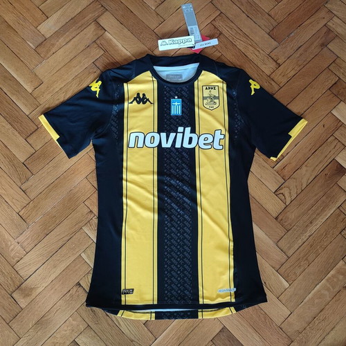 Aris Salonika Kappa football shirt new, authentic player issue