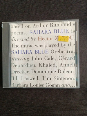 Hector Zazou Sahara Blue CD like new, electronic