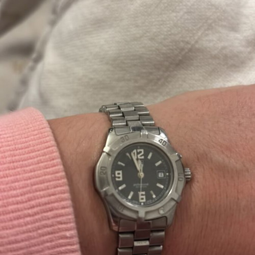 TAG Heuer 2000 women's quartz watch used, stainless steel