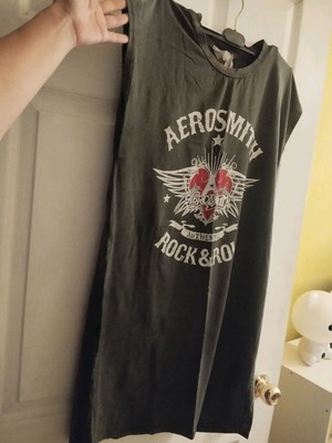Рокля сива Aerosmith използвана, размер M