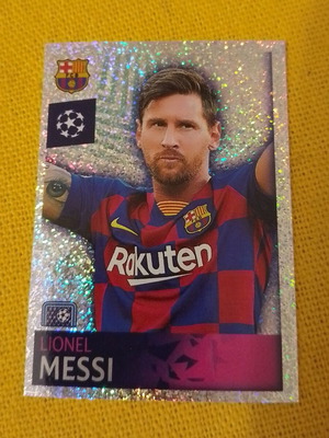 Lionel Messi Topps season 2019/2020 καινούργιο με δώρο καδράκι