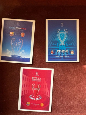 Panini 2010/11 like new, 3 stickers