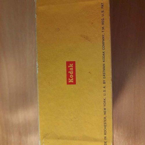 Kodak Instamatic 104 box used, authentic vintage