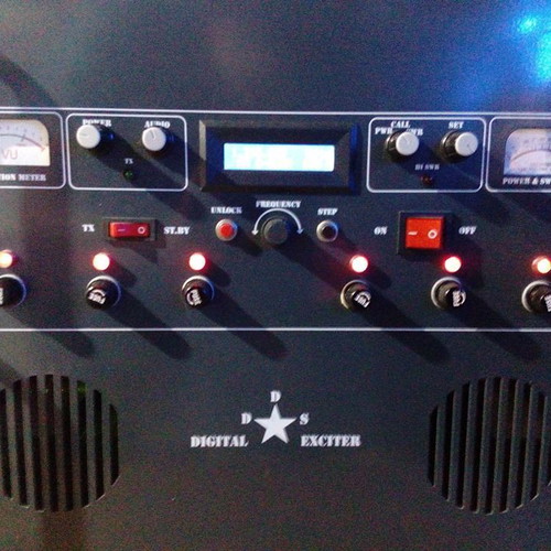 Medium Wave Transmitter like new, 510-1710 Khz, 0-600 Watt, Am Stereo