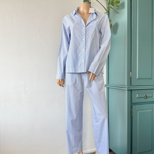 COS nightwear set size XS-S blue and white striped new