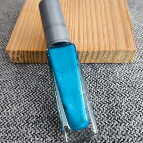2MAD Nail Art Polish Blue Shimmer 8 ml new