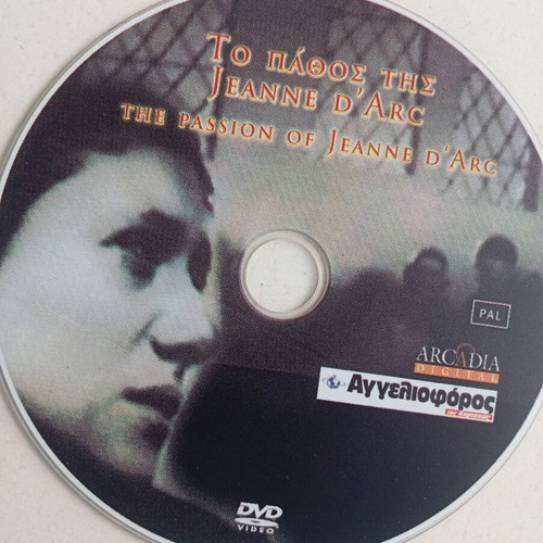The Passion of Jeanne d'Arc DVD like new, historical drama with subtitles