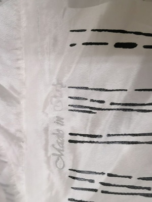Polyester fabric 9m length x 2.8m width with free braid