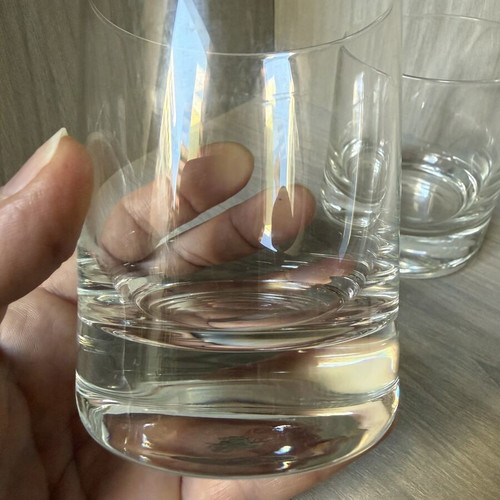 Small whiskey glasses, rocks style, 280 ml