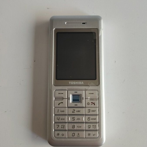 Toshiba TS608 Vintage Cell Phone 2006 New Full Box Silver