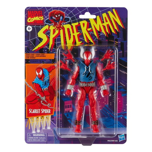 Marvel Legends Scarlet Spider Spider-Man Retro Ben Reilly