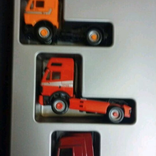 Set of tractors and truck with trailers scale HO new