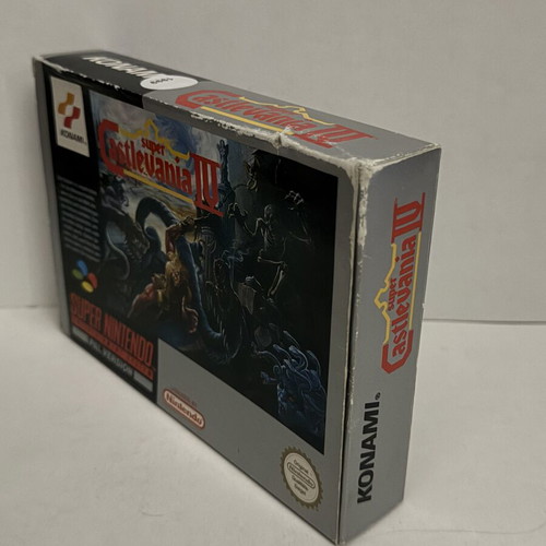 Super Castlevania IV Super Nintendo game used, PAL German edition
