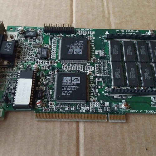 ATi MACH64 EXM255 2MB PCI video card like new