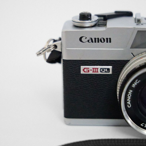Canon Canonet G-III QL17 rangefinder camera used, 40mm f/1.7 lens