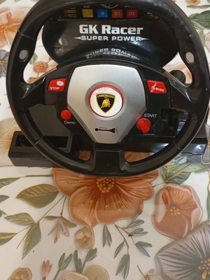 Lamborghini steering wheel with remote control car used