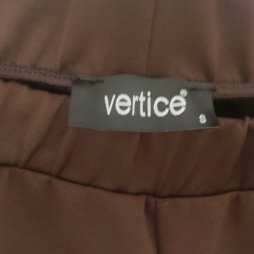 S Plus Size Brown Pants New with Elastic Waist and Pockets