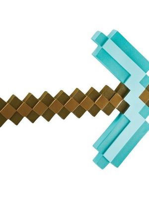 Minecraft Replica Diamond Pickaxe 40 εκ. πλαστικό καινούργιο