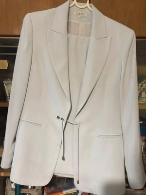 Elegant turquoise women's suit like new