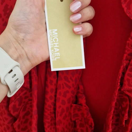 Michael Kors red dress new, size XS