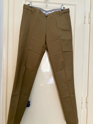 Zara basic men's pants like new, beige, size 38, cotton