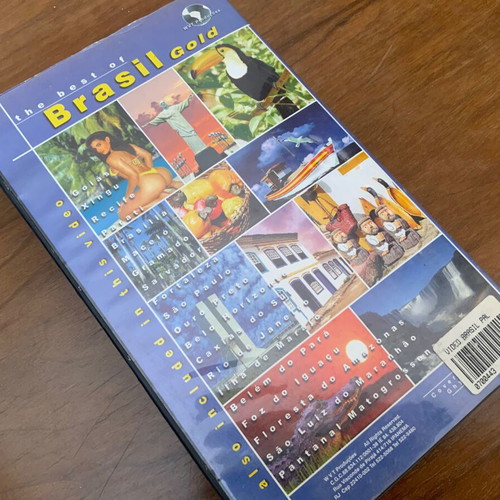 Brasil Gold The Best Of videocassette like new, documentary with subtitles