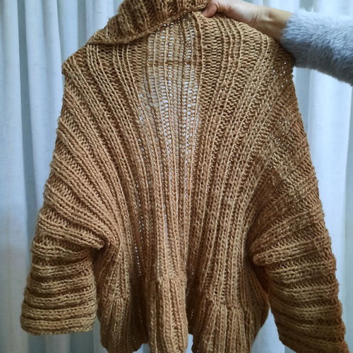 Brown jacket size M like new